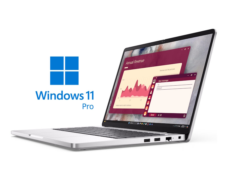 DELL Laptop Pro 14 14", Core Ultra 7 255U, 32GB, 512GB, Win11Pro, 3yr ProSupport