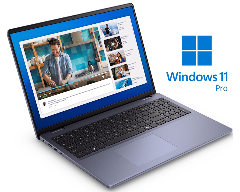 DELL Laptop 16 DC16251 16", Core 7 150U, 32GB, 1TB, Win11Pro