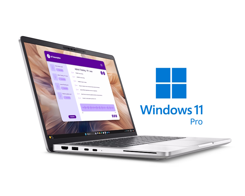 DELL Laptop Pro 13 Plus 13.3", Ultra 5 235U, 16GB, 512GB, Win11Pro, 3yr ProSupport