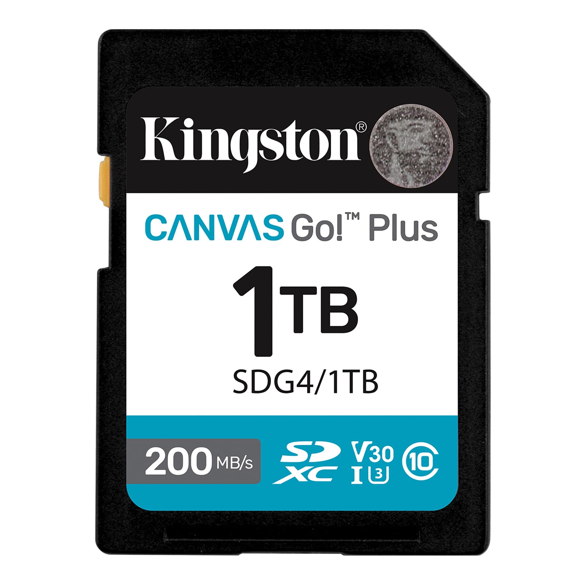 KINGSTON MicroSD 1 TB  Canvas Select Plus Class 10 UHS I U3 V30 A1 150MBs SDCS3 1TB