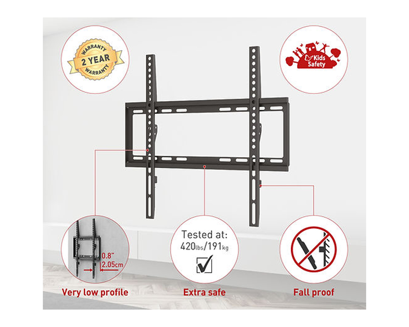 BARKAN E307.B LCD TV zidni nosač 13-65 inča