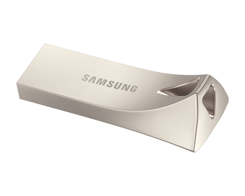 Samsung BAR Plus 64GB USB 3.1 Flash Drive – Silver (MUF-64BE3)