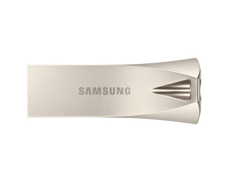 Samsung BAR Plus 64GB USB 3.1 Flash Drive – Silver (MUF-64BE3)