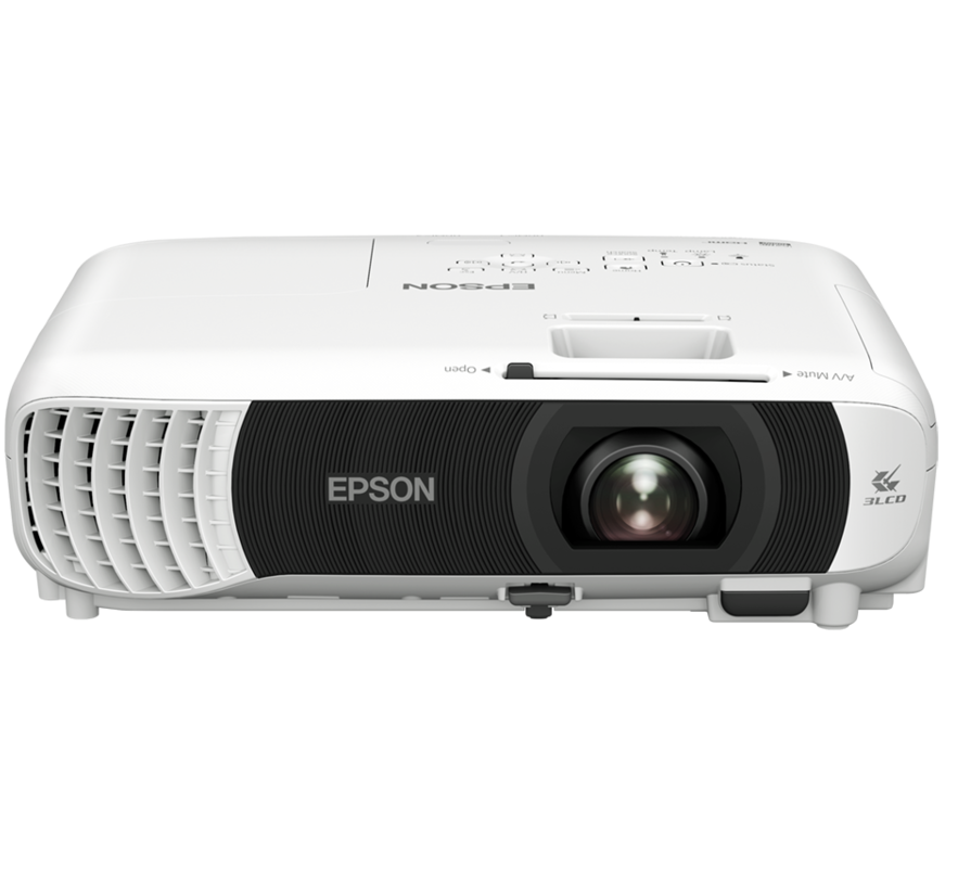 Epson WXGA 3LCD Projector, 4000 Lumens, WiFi, 2×HDMI – EB-W55