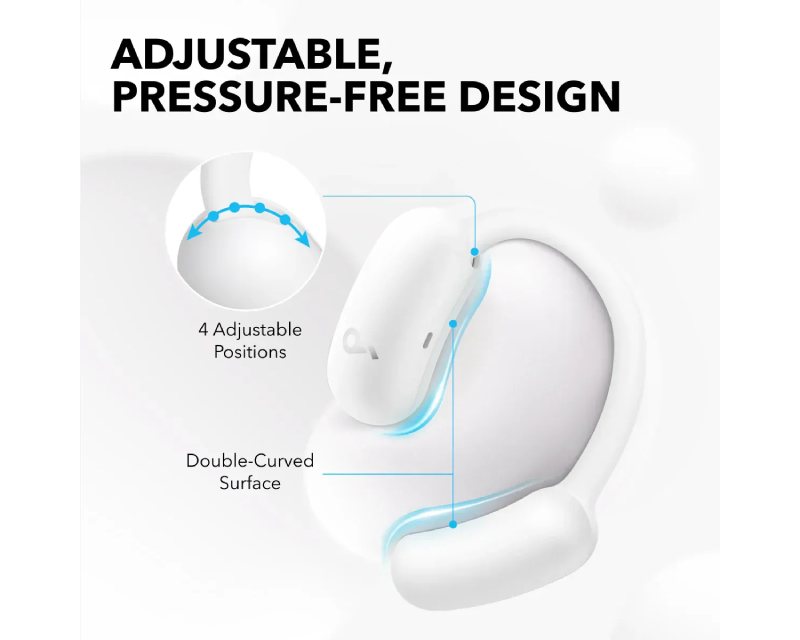 ANKER Soundcore AeroFit 2 BT bubice sa mikrofonom bele