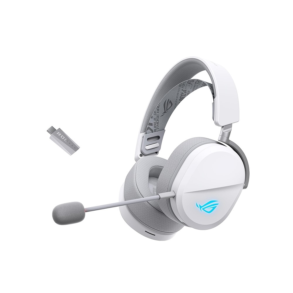 ASUS Wireless Headphones ROG Pelta White + Microphone – A501