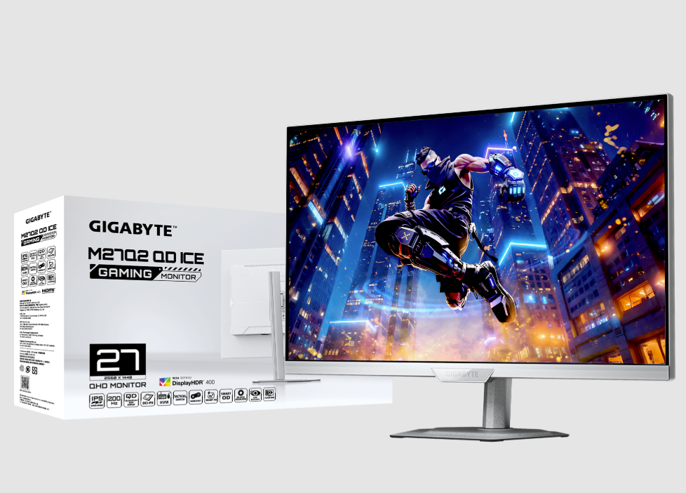GIGABYTE Monitor M27Q2 ICE EK 27”, IPS