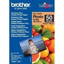 BROTHER 6x4 Glossy paper 50 pack BP71GP50