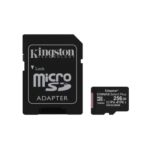 KINGSTON Memory Card microSDXC 256 GB Class10 100 MBs 85 MB SDCS3256GB
