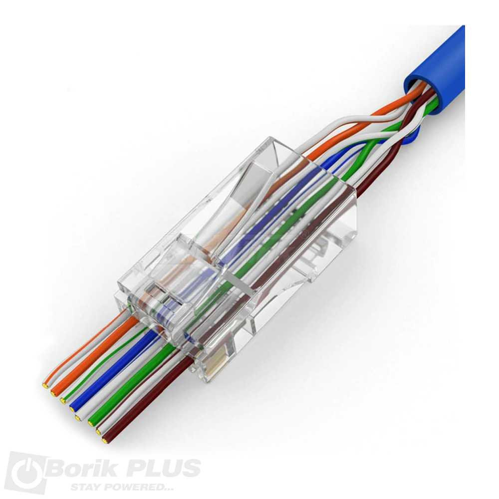 Konektor, RJ45 CAT6, za UTP sa punim presekom