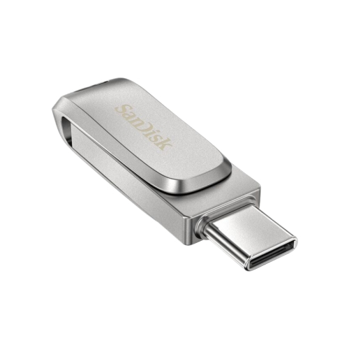 SanDisk Ultra Luxe Dual Drive 64GB USB Type-C Flash Drive, 150MB/s, USB 3.1 Gen 1