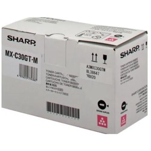 SHARP  toner kertridž magenta MXC30GTM