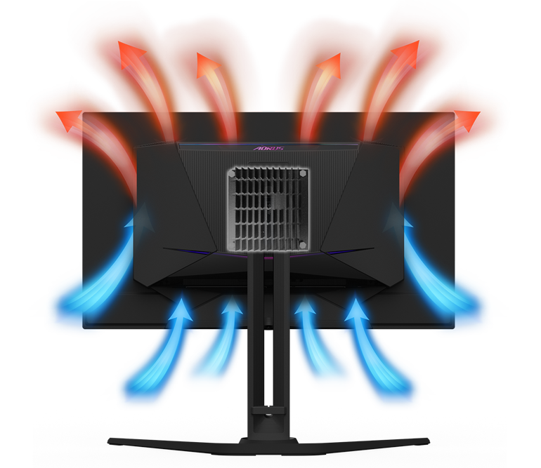 GIGABYTE Monitor FO27Q5P EK 27", OLED