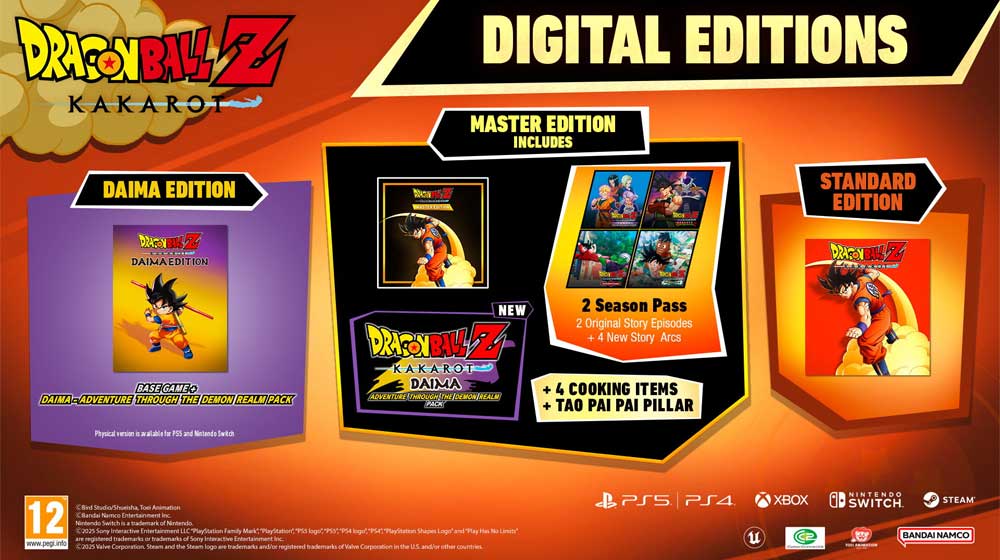 Namco Bandai Switch Dragon Ball: Kakarot - Master Edition