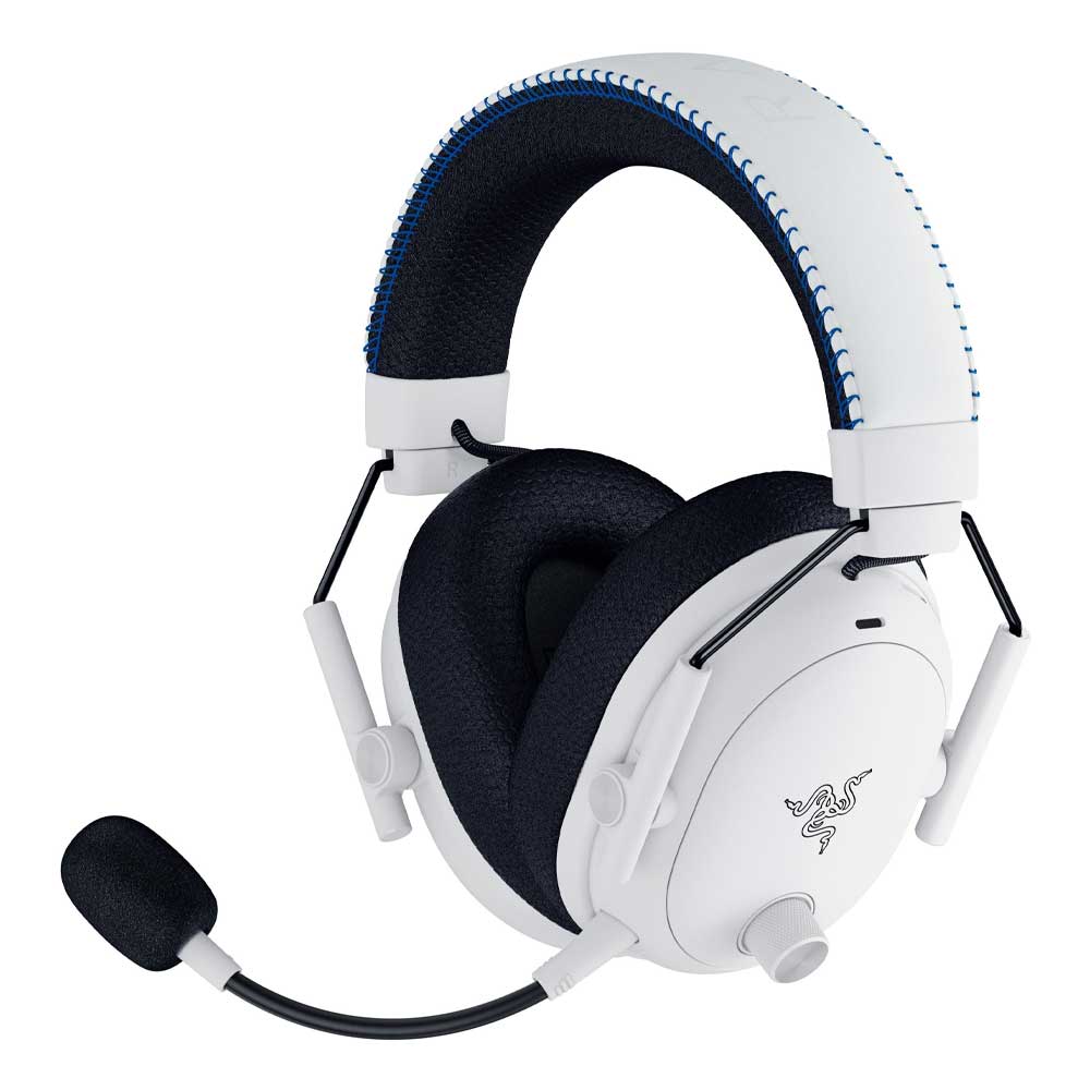Razer BlackShark V3 Pro for PlayStation - Wireless ANC Esports Headset - White Edition