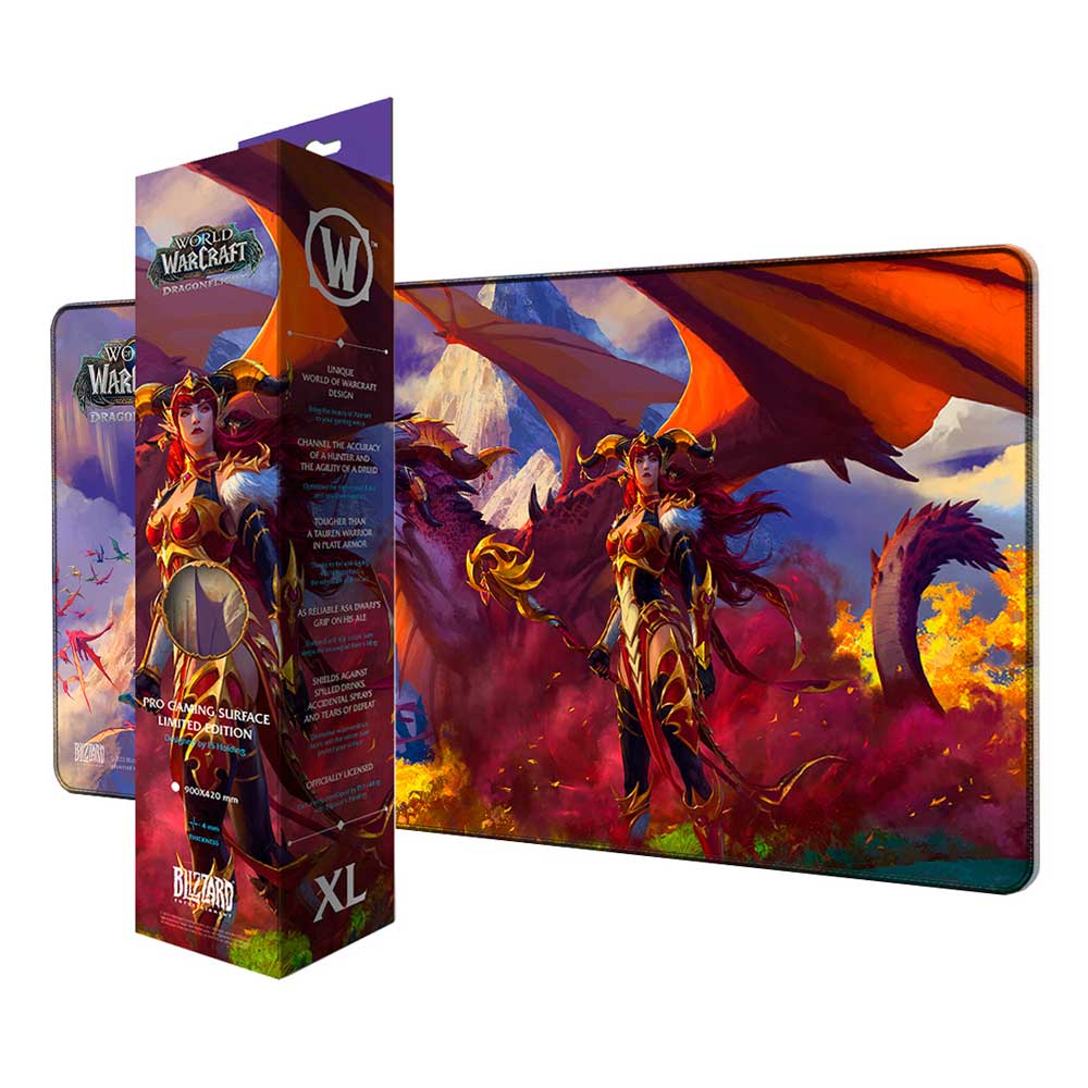 FS Holding World Of WarCraft Dragonflight - Alexstrasza & Dragon XL Mousepad