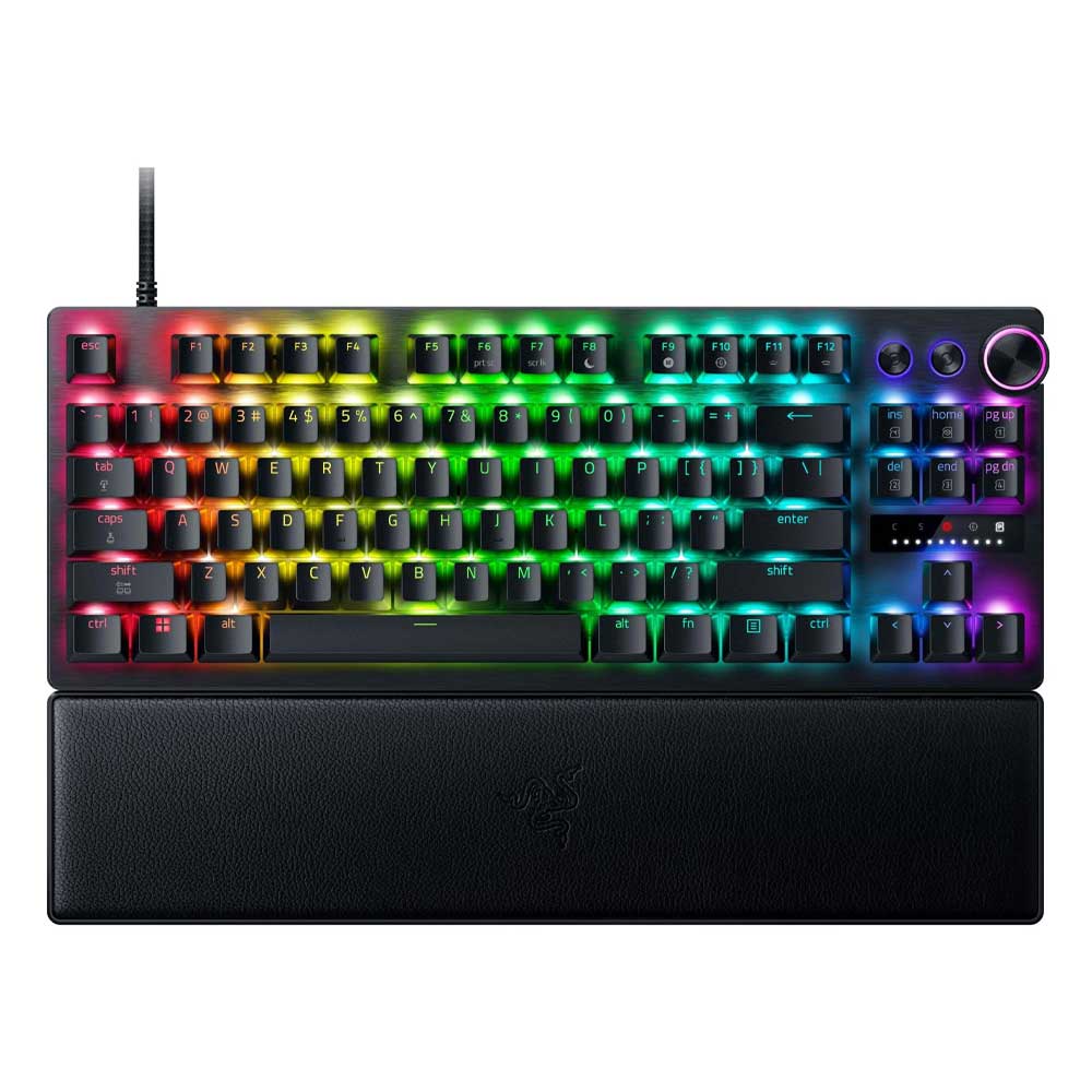 RAZER Huntsman V3 Pro Tenkeyless 8KHz - Analog Optical Esports Keyboard - US Layout