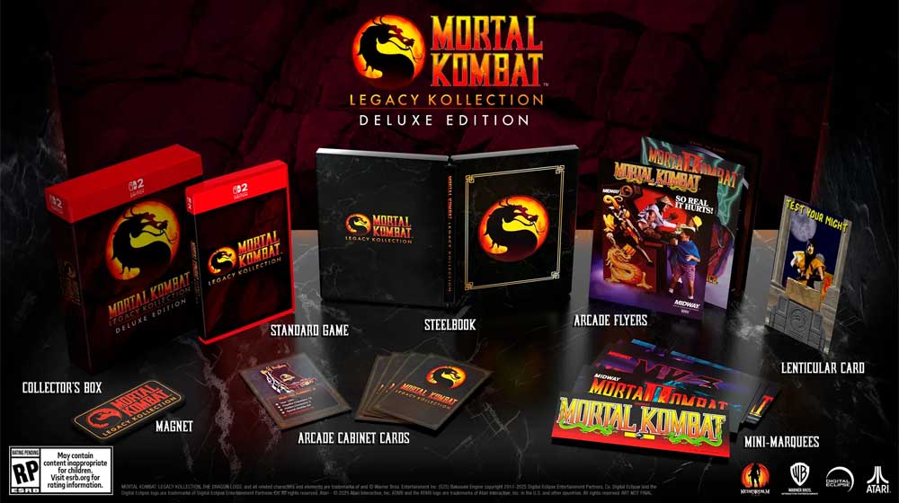 ATARI Switch Mortal Kombat: Legacy Kollection Deluxe Edition