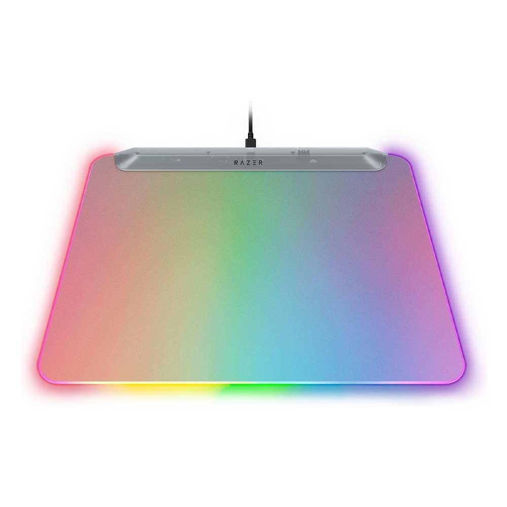 Razer Firefly V2 Pro- Multi-zone Chroma Gaming Mouse Mat - Phantom White Edition