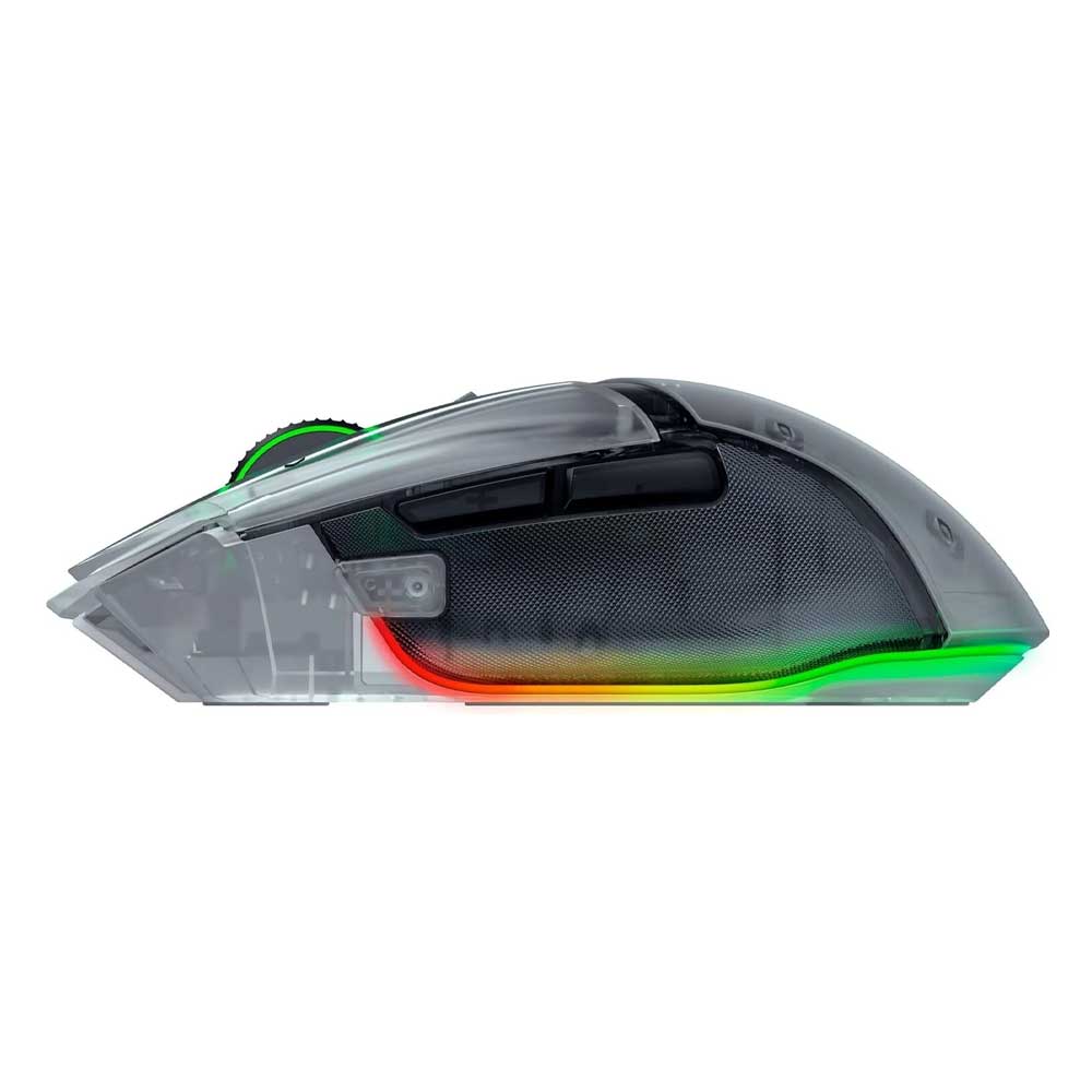 RAZER Basilisk V3 Pro 35K - Ergonomic Wireless Gaming Mouse - Phantom White Edition