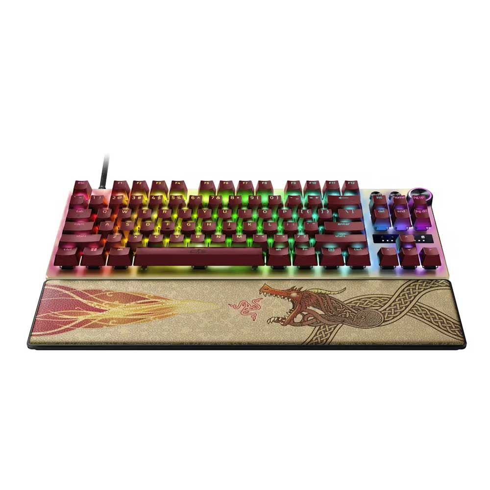 RAZER Huntsman V3 Pro Tenkeyless - Tenkeyless Analog Optical Esports Keyboard -Counter-Strike 2 Edition