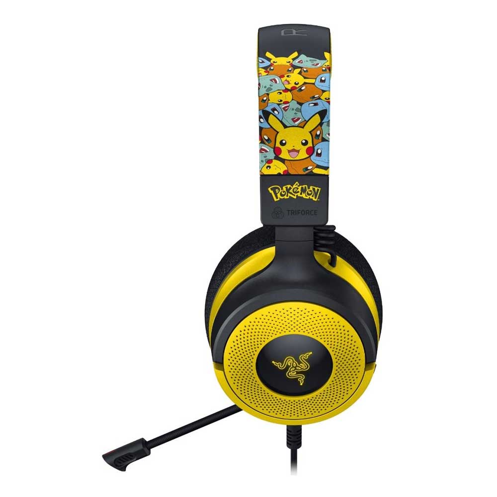 Razer Kraken V4 X - Wired Gaming Headset - Pokemon Kanto Starters Edition