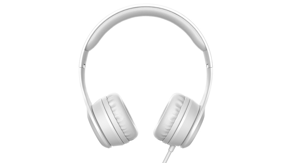 MOYE Enyo Foldable Headphones with Microphone Light Gray