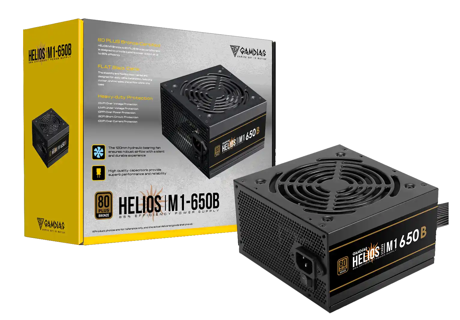 Gamdias Napajanje 650W Gamdias Helios M1-650B Bronze