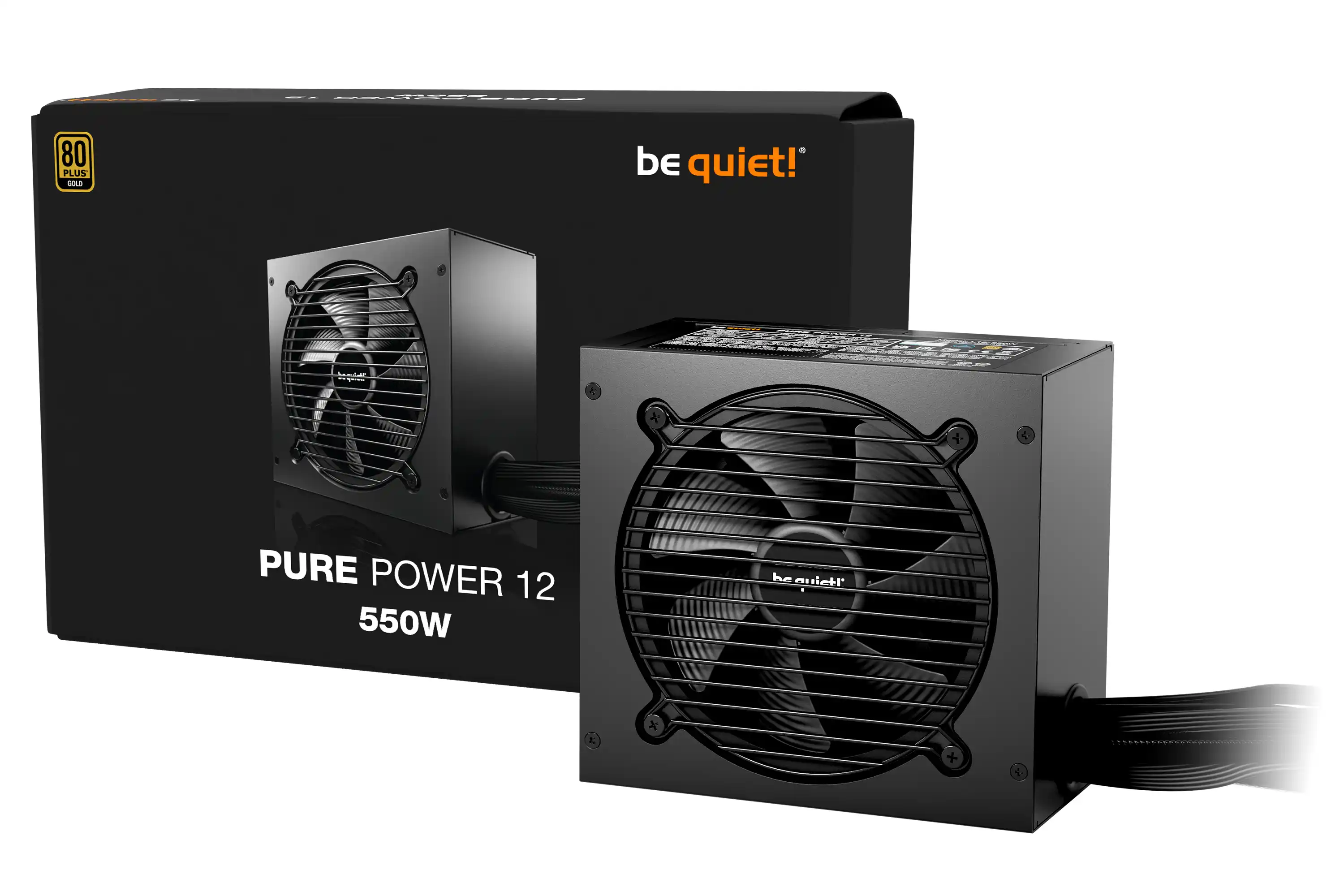 be quiet! Napajanje Be Quiet Pure Power 12 550W Gold  BP001EU ATX3.1