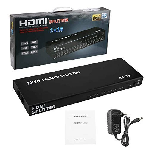 Kettz HDMI spliter 1x16 12V/3A ver.1.4 KT-HSP-1.16