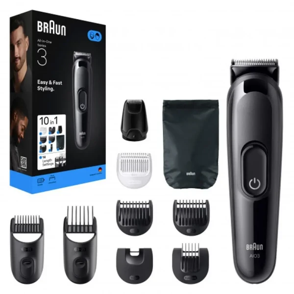 BRAUN Trimer AIO3560, Višenamenski