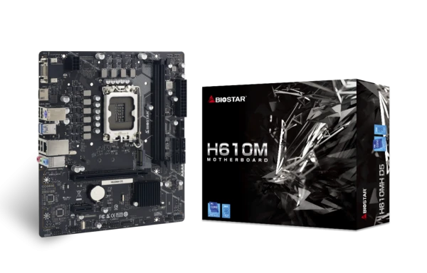 Biostar Matična ploča 1700 H610MH D5 VGA/HDMI M.2