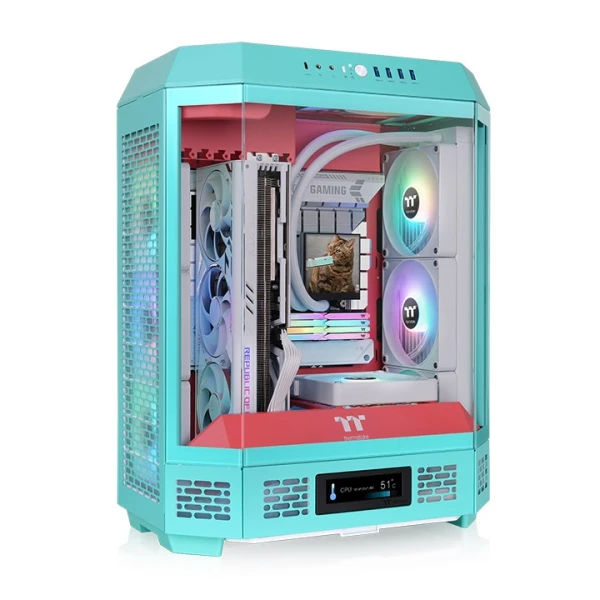 Thermaltake Kućiste ThermalTake The Tower 600 Mint strawberry