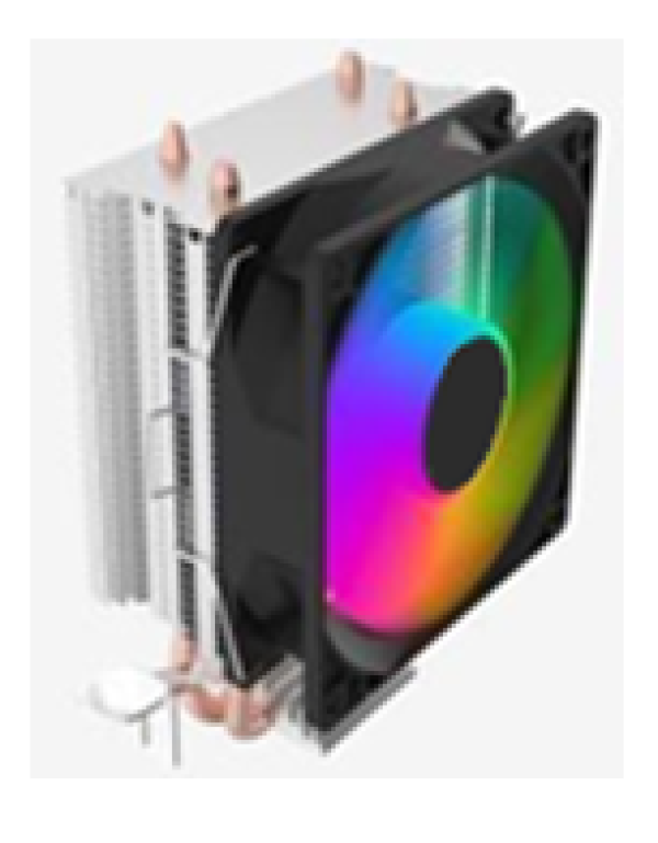 RAIDMAX CPU Hladnjak Raidmax AC902 92mm RGB/PWM/2 heatpipe, AC902K