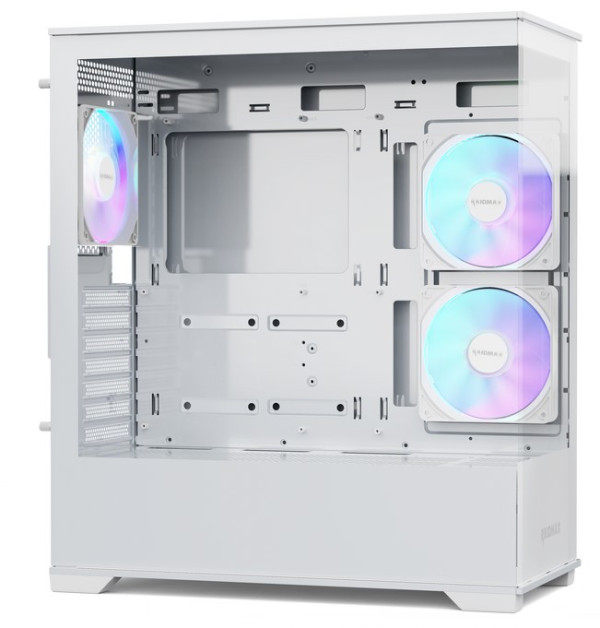 RAIDMAX Kuciste Raidmax Infinita i801 Glass/3 x ARGB/BELI/i801TWF
