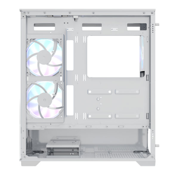 RAIDMAX Kuciste Raidmax Infinita i801 Glass/3 x ARGB/BELI/i801TWF