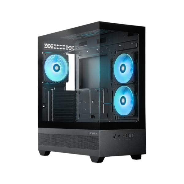 Chieftec Kuciste Chieftec Vista ARGB TG, Crno GT-01B-OP