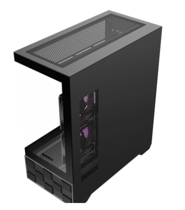 RAIDMAX Kućište Raidmax Infinita i803 ARGB Black LCD Ekran, i803BF