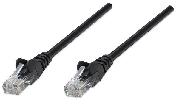 Intellinet LAN UTP kabl intellinet 320757 Cat5e CCA/Black/2m
