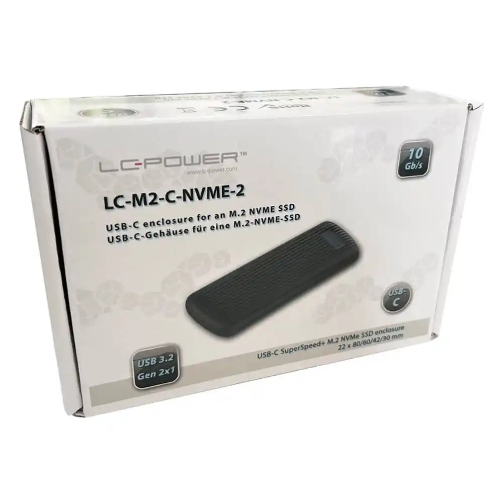LC Power HDD rack LC Power M2-C-NVME-2 za SSD M.2 Type C 3.2