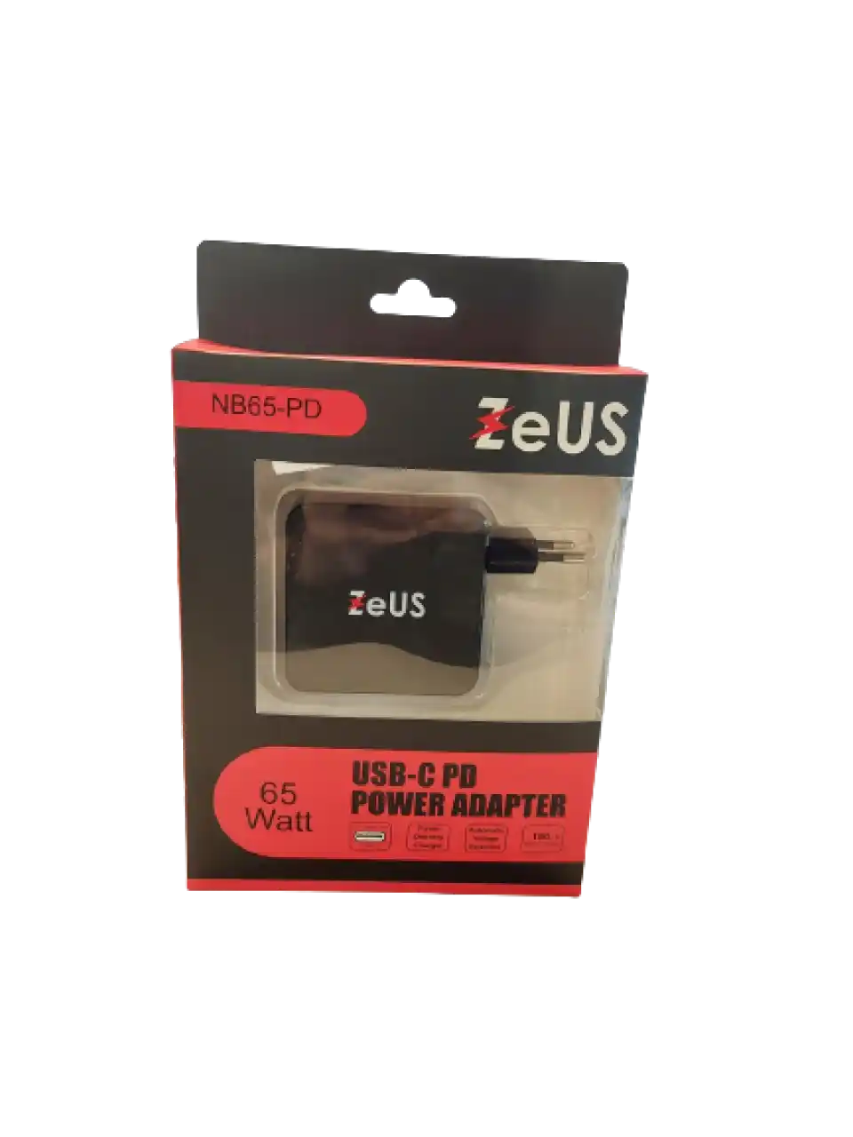 Punjač univerzalni ZEUS ZUS-NB65 PDC USB-C 65W za laptop,tablet,smart phone