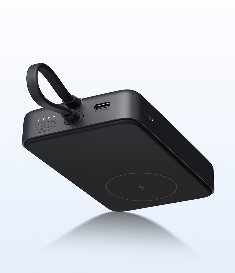 Xiaomi 33W Magnetic Power Bank 10000mAh (Integrated Cable) Gray
