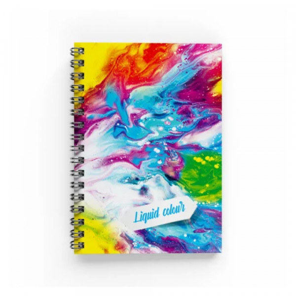 Helios Sveska A5 Liquid color spirala dikto 100l (HL)