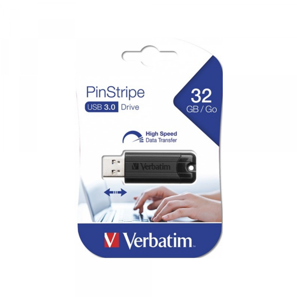 Verbatim Flash USB 32GB 3.0 PinStripe