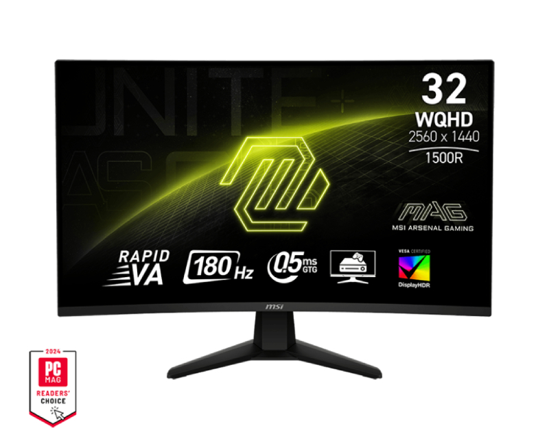 MSI Gaming Monitor MAG 32CQ6F 32", VA