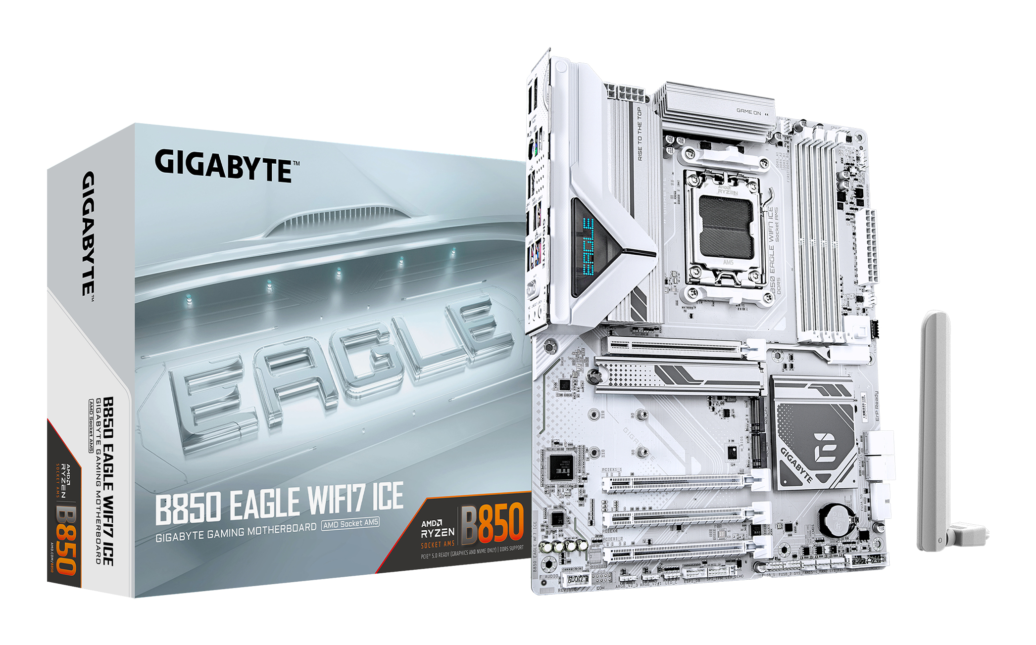 Gigabyte AM5 B850 EAGLE WF7 ICE Matična Ploča