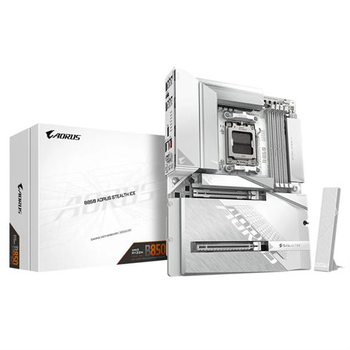 Gigabyte B850 A Stealth Ice Matična Ploča