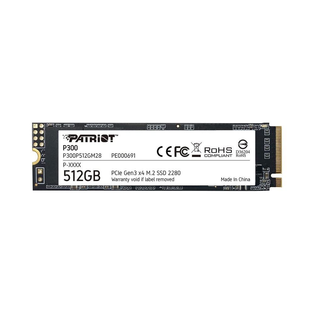 PATRIOT P300 512GB SSD M.2 NVMe, P300P512GM28