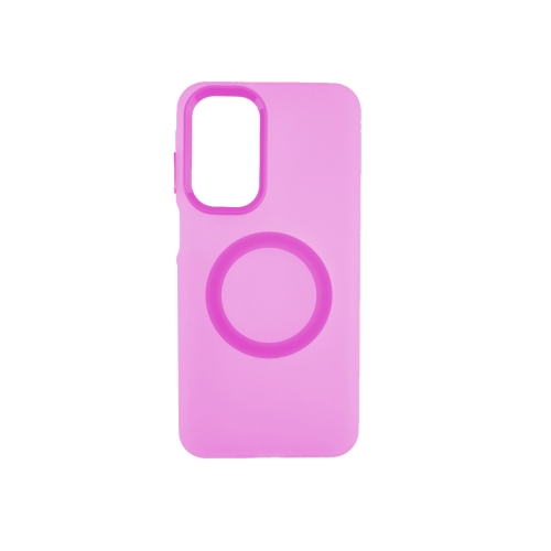 Razno Silikonska futrola Magsafe FLURO COLOR SAMSUNG S25 FE ROZE