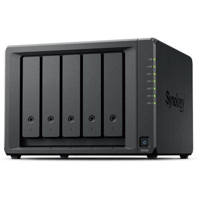 Synology DX525 Expansion Unit, 5-bay ( 2.5 or 3.5 SATA HDD/SSD), for DS925+, DS725+, DS1525+ in DS1825+
